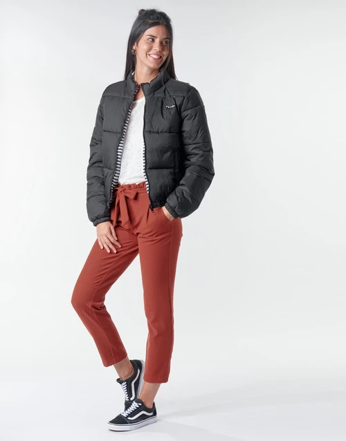 Vêtements Femme Doudounes Volcom PUFFS N STUF REV JKT Noir 5 Vêtements Femme Doudounes Volcom PUFFS N STUF REV JKT Noir – Image 3