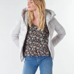 Vêtements Femme Manteaux Oakwood LILIANA BI Ivoire / Gris -Manteaux Soldes Magasin 17770968 500 E