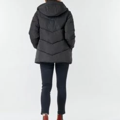 Vêtements Femme Doudounes S.Oliver 05-009-51 Noir -Manteaux Soldes Magasin 17774938 500 D