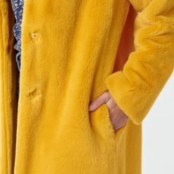 Vêtements Femme Manteaux S.Oliver 05-009-52 Jaune -Manteaux Soldes Magasin 17774945 500 E