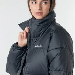 Vêtements Femme Doudounes Columbia PUFFECT JACKET Noir -Manteaux Soldes Magasin 17790726 500 E
