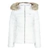 Vêtements Femme Doudounes Tommy Jeans TJW BASIC HOODED DOWN JACKET Blanc -Manteaux Soldes Magasin 17805747 500 A