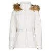 Vêtements Femme Doudounes Morgan GORAL Off white -Manteaux Soldes Magasin 17821163 500 A