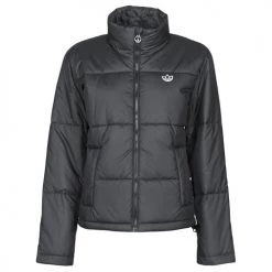 Vêtements Femme Doudounes adidas Originals SHORT PUFFER Noir