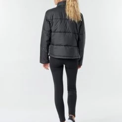 Vêtements Femme Doudounes adidas Originals SHORT PUFFER Noir -Manteaux Soldes Magasin 17830620 500 D