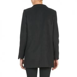 Vêtements Femme Manteaux Naf Naf ALEXIA Noir -Manteaux Soldes Magasin 1787324 500 E