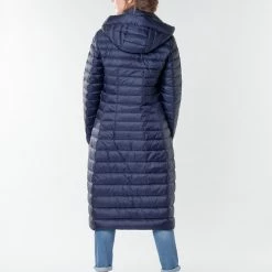 Vêtements Femme Doudounes JOTT LAURIE Marine -Manteaux Soldes Magasin 17879867 500 D