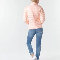 Vêtements Femme Doudounes adidas Performance W Varilite J brume corail -Manteaux Soldes Magasin 17882014 500 D