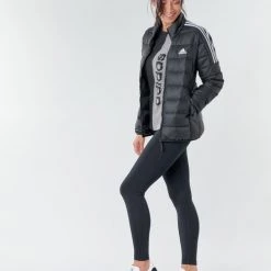 Vêtements Femme Doudounes adidas Performance W ESS DOWN JKT Noir -Manteaux Soldes Magasin 17882089 500 C