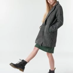 Vêtements Femme Manteaux Petrol Industries JACKET WOOL Gris -Manteaux Soldes Magasin 17884757 500 C