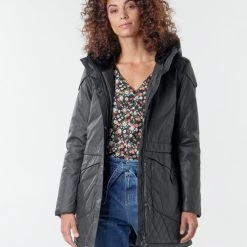 Vêtements Femme Parkas One Step FR42021 Gris