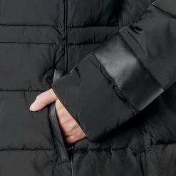 Vêtements Femme Doudounes One Step FR44181_02 Noir -Manteaux Soldes Magasin 17891798 500 E