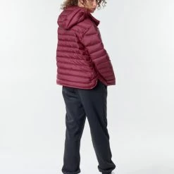 Vêtements Femme Doudounes Nike W NSW WR LT WT DWN JKT Bordeaux -Manteaux Soldes Magasin 17928685 500 D