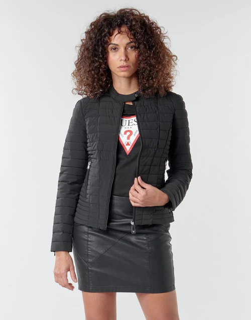 Vêtements Femme Doudounes Guess VONA Noir 4 Vêtements Femme Doudounes Guess VONA Noir – Image 2
