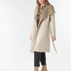 Vêtements Femme Manteaux Vila VIBIAS Beige -Manteaux Soldes Magasin 18005037 500 C