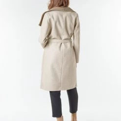 Vêtements Femme Manteaux Vila VIBIAS Beige -Manteaux Soldes Magasin 18005037 500 D