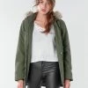 Vêtements Femme Parkas JDY JDYSTAR Kaki -Manteaux Soldes Magasin 18082577 500 B