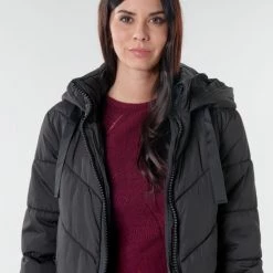 Vêtements Femme Doudounes JDY JDYSKYLAR Noir 11 Vêtements Femme Doudounes JDY JDYSKYLAR Noir -Manteaux Soldes Magasin 18082588 500 E