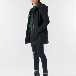 Vêtements Femme Manteaux Vero Moda VMDAFNEDORA Noir -Manteaux Soldes Magasin 18327252 500 C