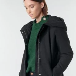 Vêtements Femme Manteaux Vero Moda VMDAFNEDORA Noir -Manteaux Soldes Magasin 18327252 500 E