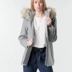 Vêtements Femme Manteaux Vero Moda VMCOLLARYORK Gris