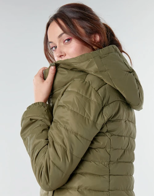Vêtements Femme Doudounes Only ONLTAHOE Kaki 7 Vêtements Femme Doudounes Only ONLTAHOE Kaki – Image 5