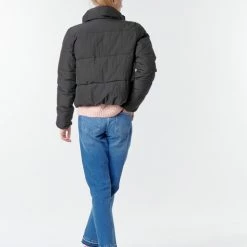 Vêtements Femme Doudounes Only ONLDOLLY Noir -Manteaux Soldes Magasin 18330098 500 D