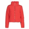 Vêtements Femme Doudounes Only ONLDOLLY Rouge -Manteaux Soldes Magasin 18330099 500 A