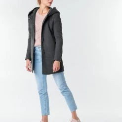 Vêtements Femme Manteaux Only ONLSEDONA LIGHT Kaki -Manteaux Soldes Magasin 18330108 500 C