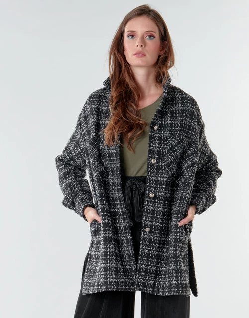 Vêtements Femme Manteaux Only ONLTINA Noir 3 Vêtements Femme Manteaux Only ONLTINA Noir