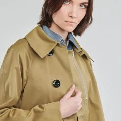 Vêtements Femme Trenchs G-Star Raw TRENCH WMN Beige -Manteaux Soldes Magasin 18414651 500 E