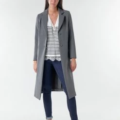 VĂȘtements Femme Manteaux Benetton Gris