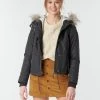 Vêtements Femme Parkas Only ONLPEYTON Noir -Manteaux Soldes Magasin 18518632 500 B