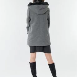 Vêtements Femme Manteaux Naf Naf ABIBA Gris 10 Vêtements Femme Manteaux Naf Naf ABIBA Gris -Manteaux Soldes Magasin 18592934 500 D