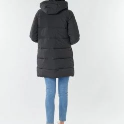 Vêtements Femme Doudounes Only ONLDOLLY Noir -Manteaux Soldes Magasin 18600144 500 D