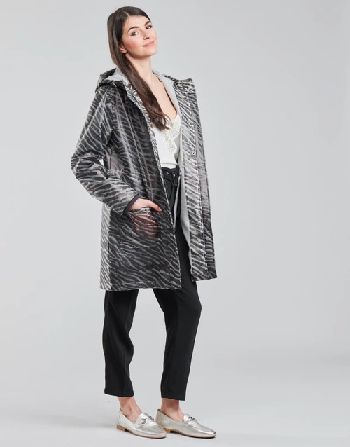 Vêtements Femme Parkas One Step DARRYL Gris 5 Vêtements Femme Parkas One Step DARRYL Gris – Image 3