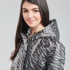 Vêtements Femme Parkas One Step DARRYL Gris 11 Vêtements Femme Parkas One Step DARRYL Gris -Manteaux Soldes Magasin 18648863 500 E
