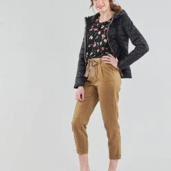 Vêtements Femme Doudounes Only ONLTAHINI Noir -Manteaux Soldes Magasin 18711098 500 C
