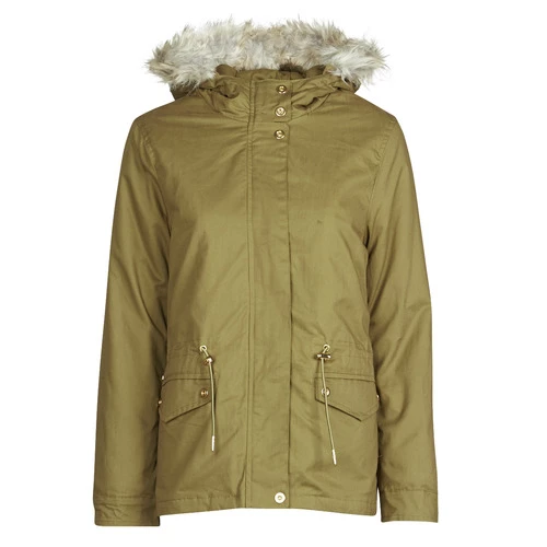 Vêtements Femme Manteaux Deeluxe LINA Kaki 4 Vêtements Femme Manteaux Deeluxe LINA Kaki – Image 2
