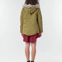 Vêtements Femme Manteaux Deeluxe LINA Kaki 10 Vêtements Femme Manteaux Deeluxe LINA Kaki -Manteaux Soldes Magasin 18767302 500 D