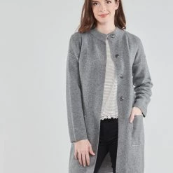 Vêtements Femme Manteaux Benetton 1132E9071-507 Gris