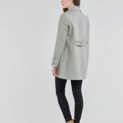 Vêtements Femme Manteaux Naf Naf ADELICATE Ecru 10 Vêtements Femme Manteaux Naf Naf ADELICATE Ecru -Manteaux Soldes Magasin 18944770 500 D