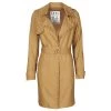 Vêtements Femme Trenchs Ikks SAMILA Noisette -Manteaux Soldes Magasin 18977450 500 A
