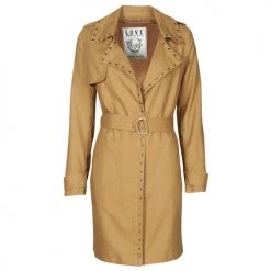 Vêtements Femme Trenchs Ikks SAMILA Noisette
