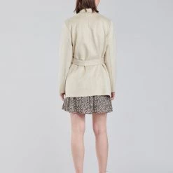 Vêtements Femme Trenchs Vero Moda VMNAPOLI Beige -Manteaux Soldes Magasin 19011818 500 D