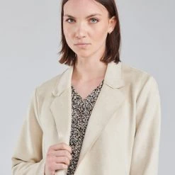 Vêtements Femme Trenchs Vero Moda VMNAPOLI Beige -Manteaux Soldes Magasin 19011818 500 E