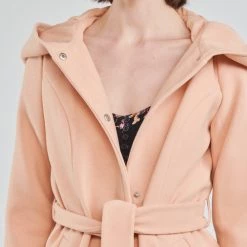 Vêtements Femme Manteaux Vero Moda VMCALALYON HOOD 3/4 JACKET GA Rose -Manteaux Soldes Magasin 19135113 500 E