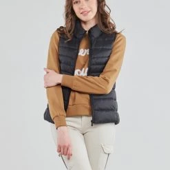 Vêtements Femme Doudounes Only ONLNEW CLAIRE Noir -Manteaux Soldes Magasin 19151231 500 B