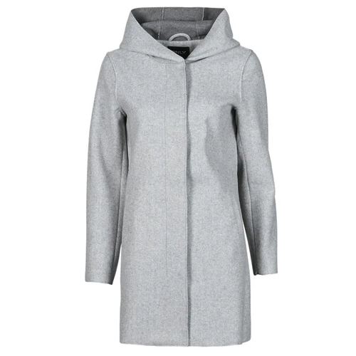 Vêtements Femme Manteaux Only ONLSIRI Gris 4 Vêtements Femme Manteaux Only ONLSIRI Gris – Image 2