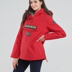 Vêtements Femme Parkas Napapijri RAINFOREST WINTER Rouge
